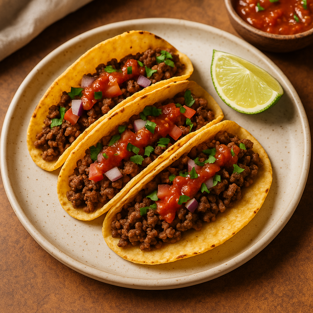 Ground Beef Tacos