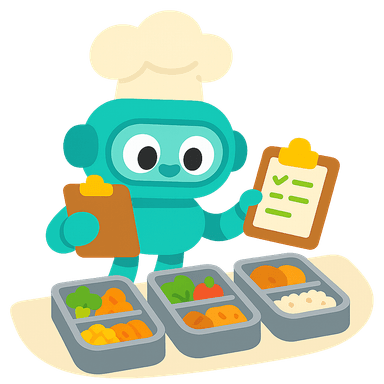 Friendly chef robot